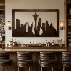Emerald City - Metal Wall Art - Umber - Anthem Classic