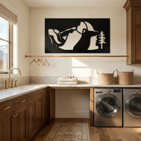 Half Dome - Metal Wall Art - Forge