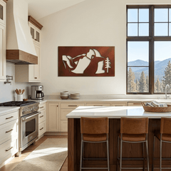 Half Dome - Metal Wall Art - Oxide - Anthem Classic