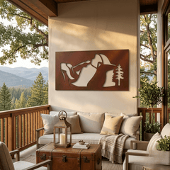 Half Dome - Metal Wall Art - Oxide - Anthem Classic