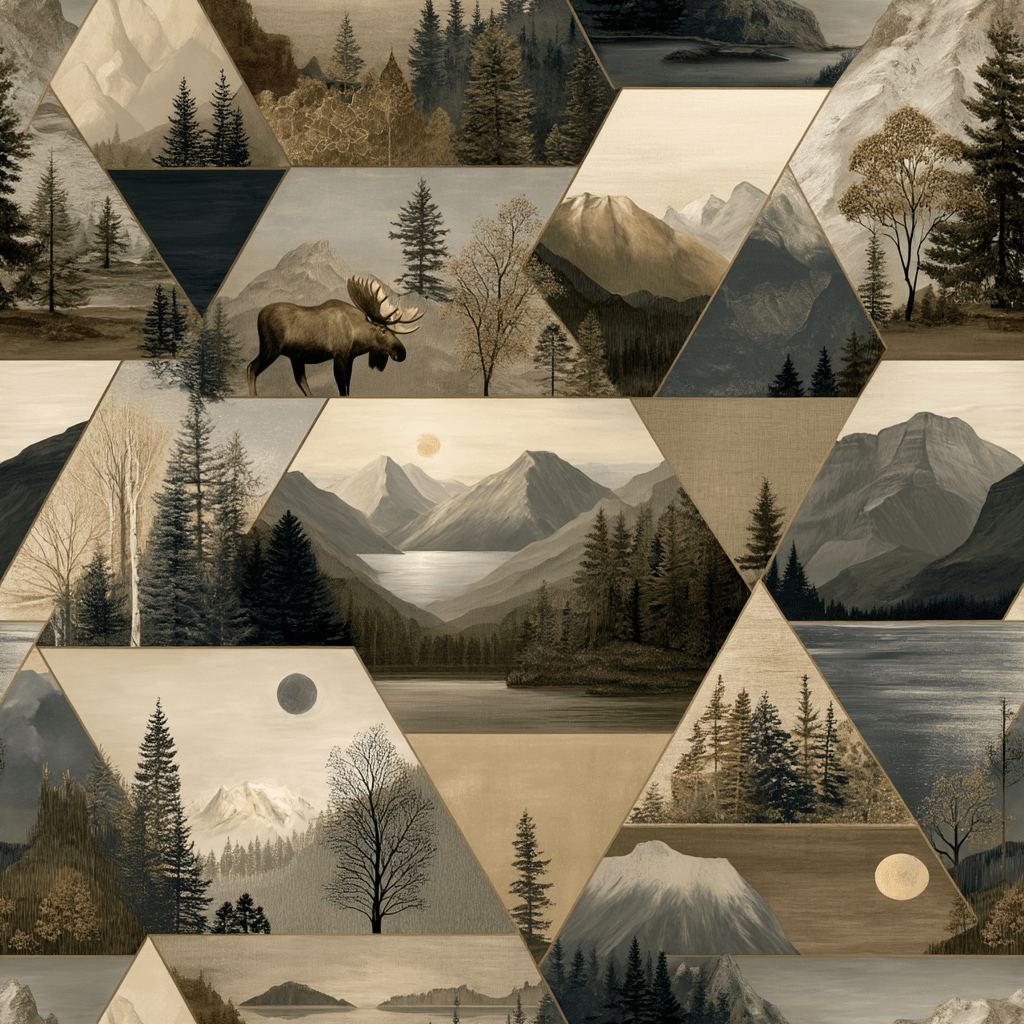 Hidden Lake Wallpaper - Anthem Classic