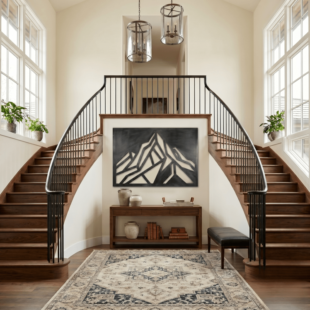 Modern Mountain - Metal Wall Art - Forge - Anthem Classic