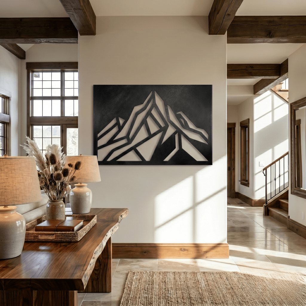Modern Mountain - Metal Wall Art - Forge - Anthem Classic
