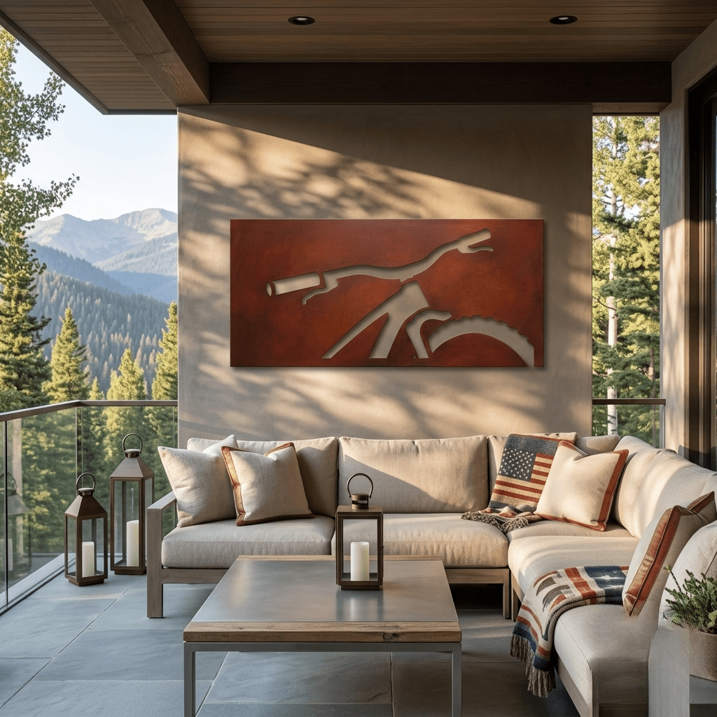 Off Trail - Metal Wall Art - Oxide - Anthem Classic