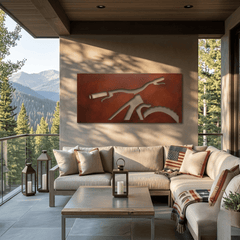 Off Trail - Metal Wall Art - Oxide - Anthem Classic