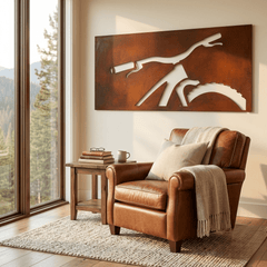 Off Trail - Metal Wall Art - Oxide - Anthem Classic