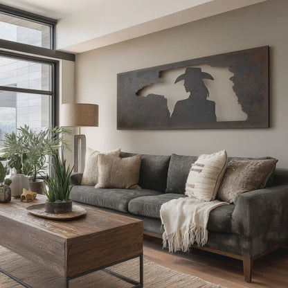 The Emberline - Metal Wall Art