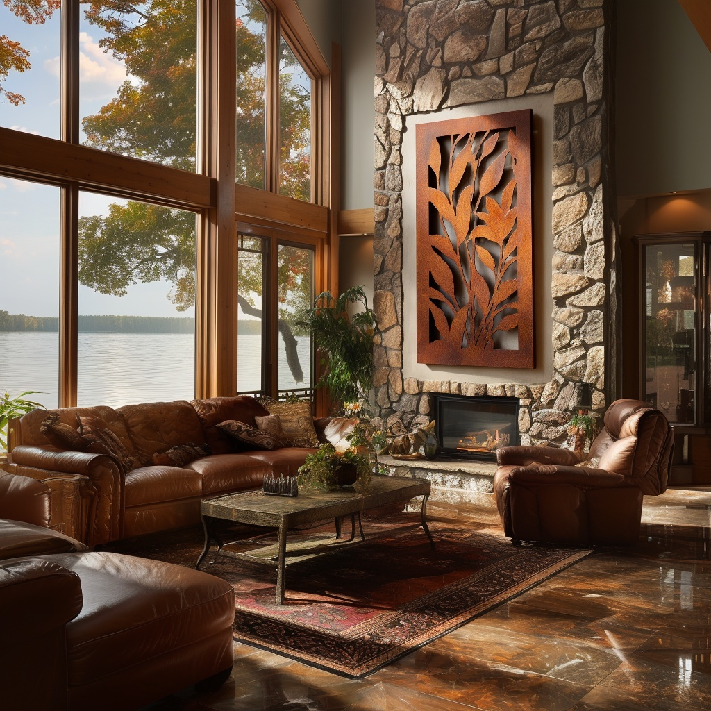 The Foliage - Metal Wall Art