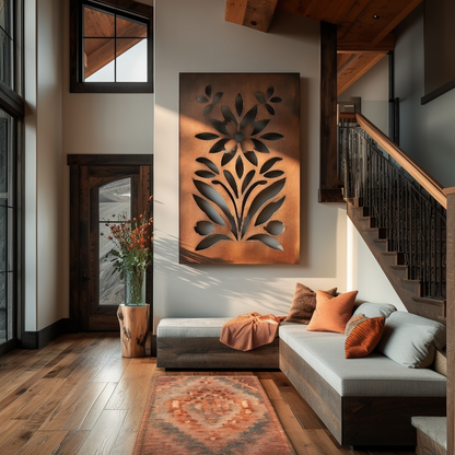 The Bellflower - Metal Wall Art