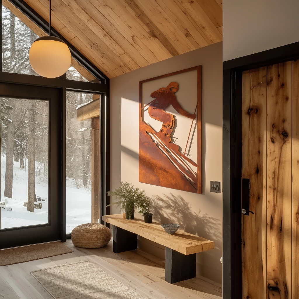 The Parallel - Metal Wall Art