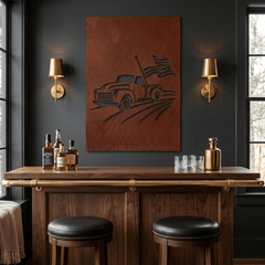 The American Heritage - Metal Wall Art - Oxide - Anthem Classic