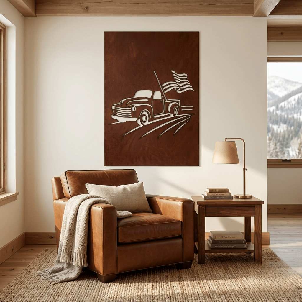 The American Heritage - Metal Wall Art - Oxide - Anthem Classic