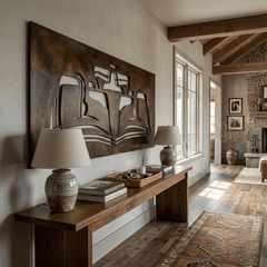 The Apex - Metal Wall Art - Umber - Anthem Classic