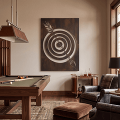 The Archer - Metal Wall Art - Umber - Anthem Classic