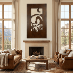 The Arches - Metal Wall Art - Umber - Anthem Classic