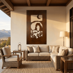 The Arches - Metal Wall Art - Umber - Anthem Classic
