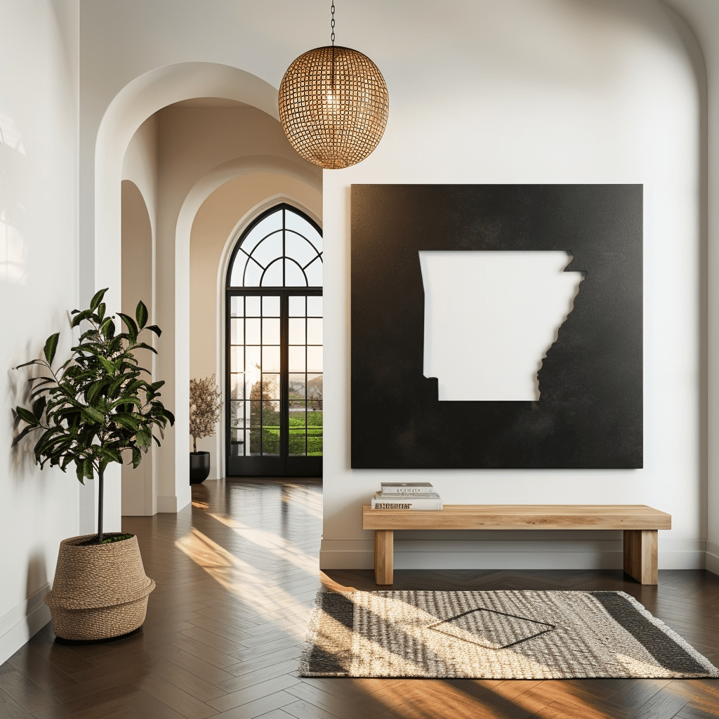 The Arkansas - Metal Wall Art - Anthem Classic