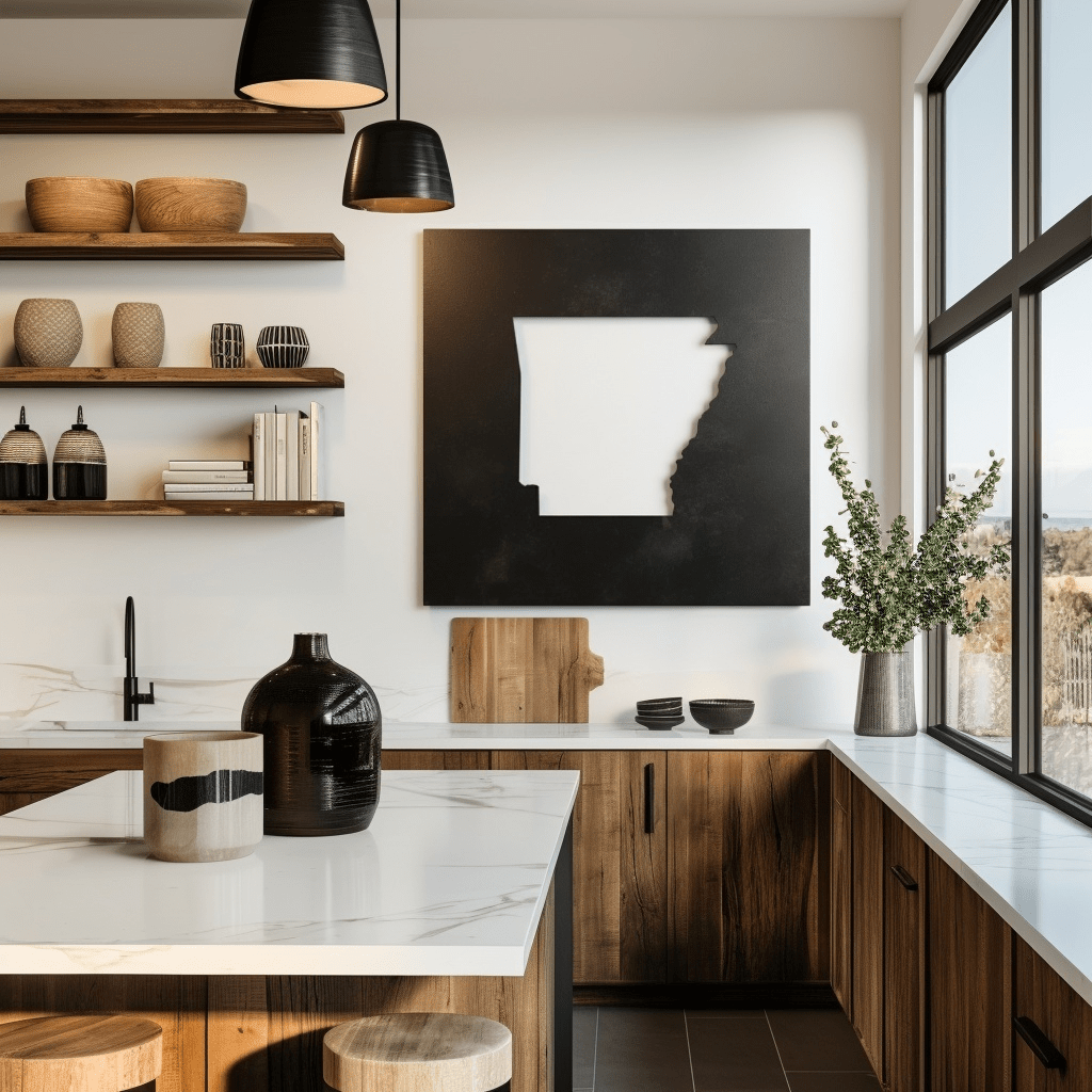 The Arkansas - Metal Wall Art - Anthem Classic