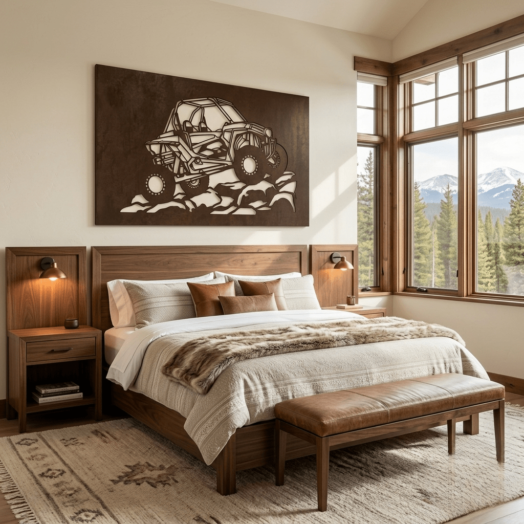The ATV - Metal Wall Art - Umber - Anthem Classic