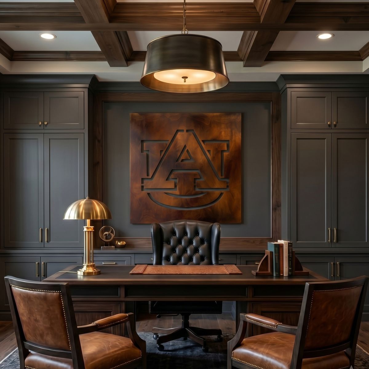 The Auburn - Metal Wall Art - Umber - Anthem Classic