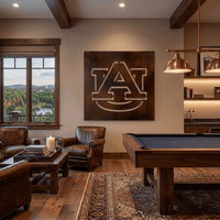 The Auburn - Metal Wall Art - Umber