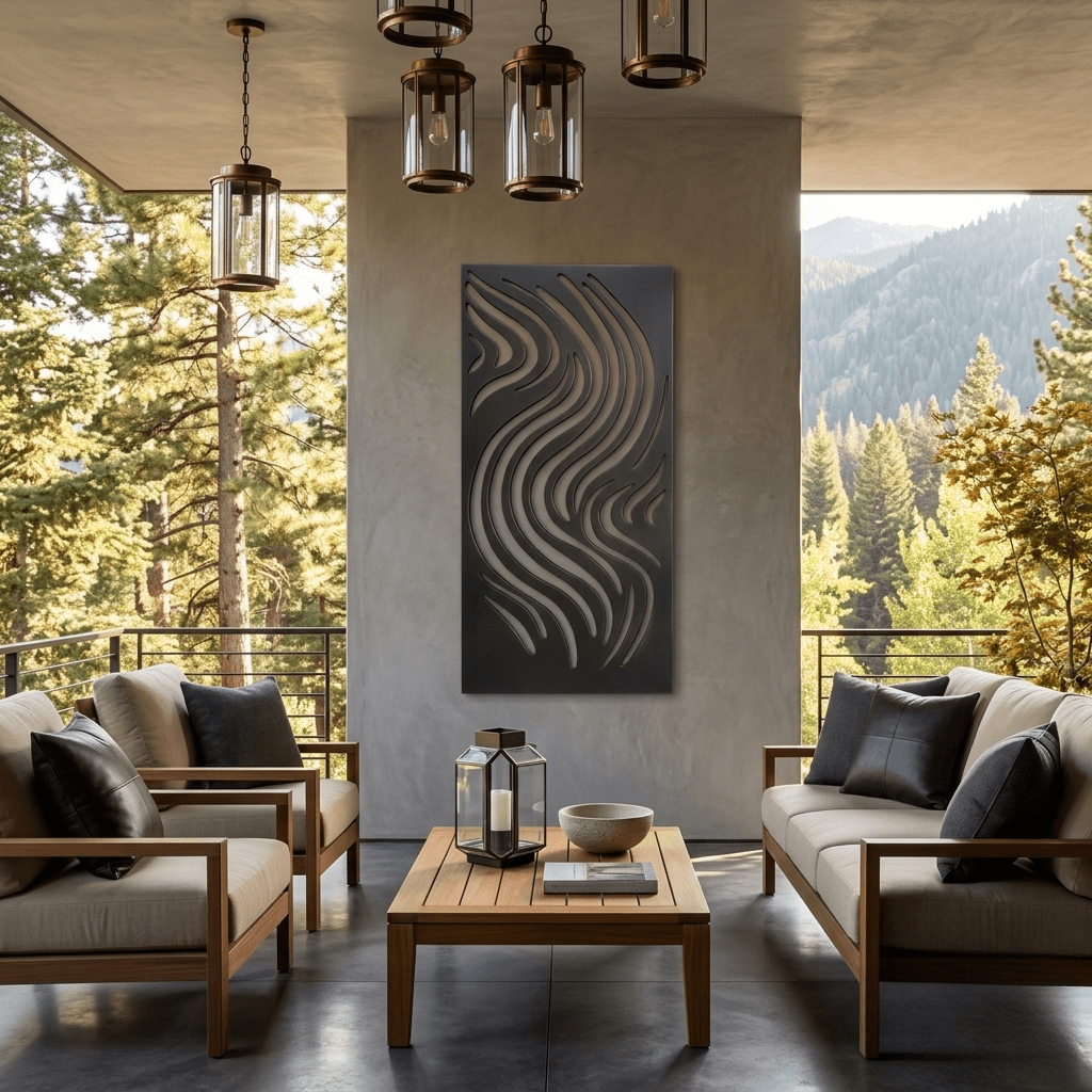 The Aura Flow - Metal Wall Art - Forge - Anthem Classic