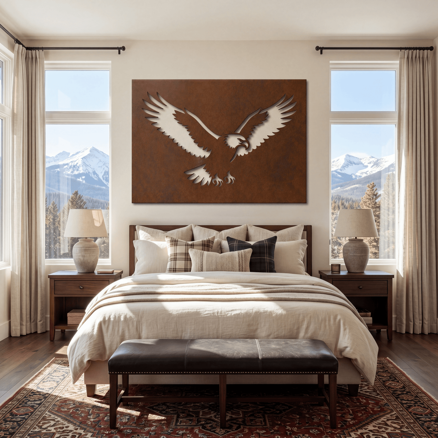 The Bald Eagle - Metal Wall Art - Oxide - Anthem Classic