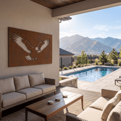 The Bald Eagle - Metal Wall Art - Oxide - Anthem Classic