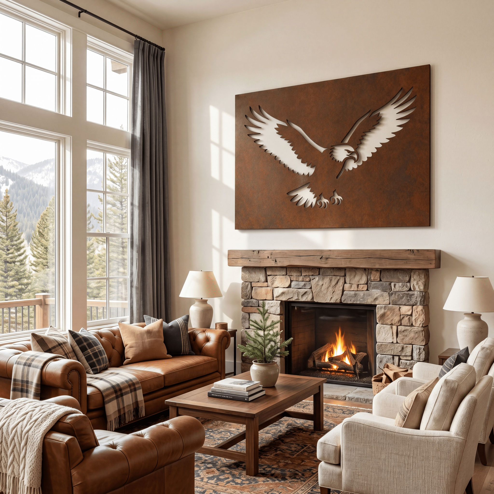 The Bald Eagle - Metal Wall Art - Oxide - Anthem Classic