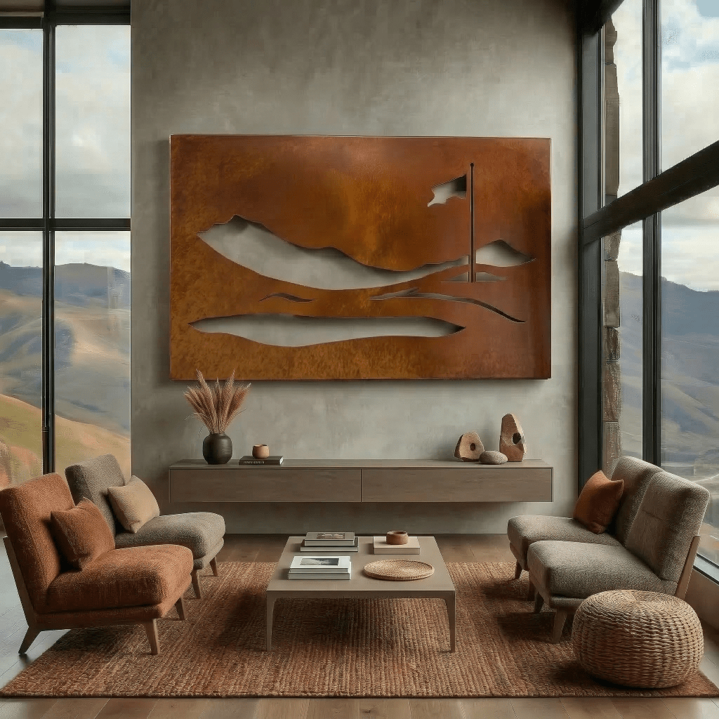 The Banner - Metal Wall Art - Anthem Classic