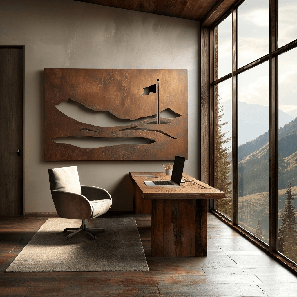 The Banner - Metal Wall Art - Anthem Classic