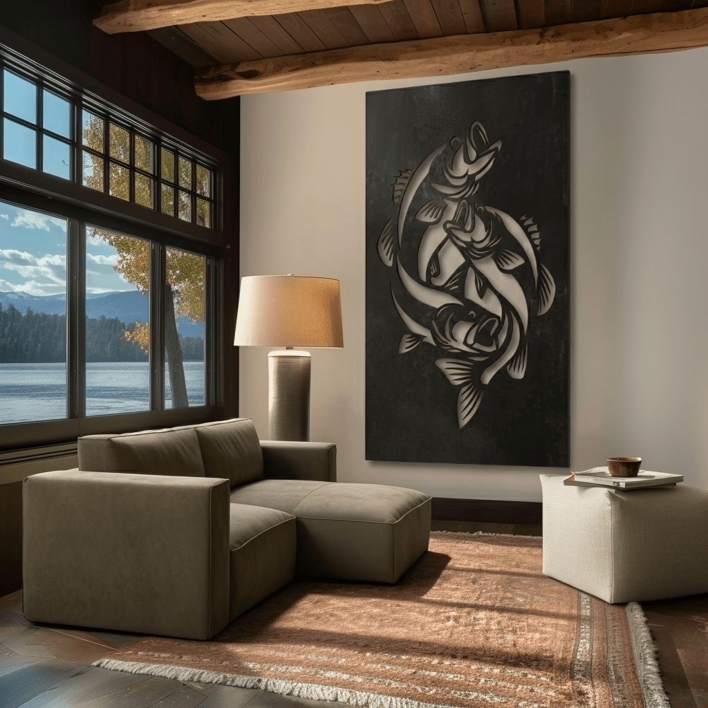 The Bass - Metal Wall Art - Anthem Classic