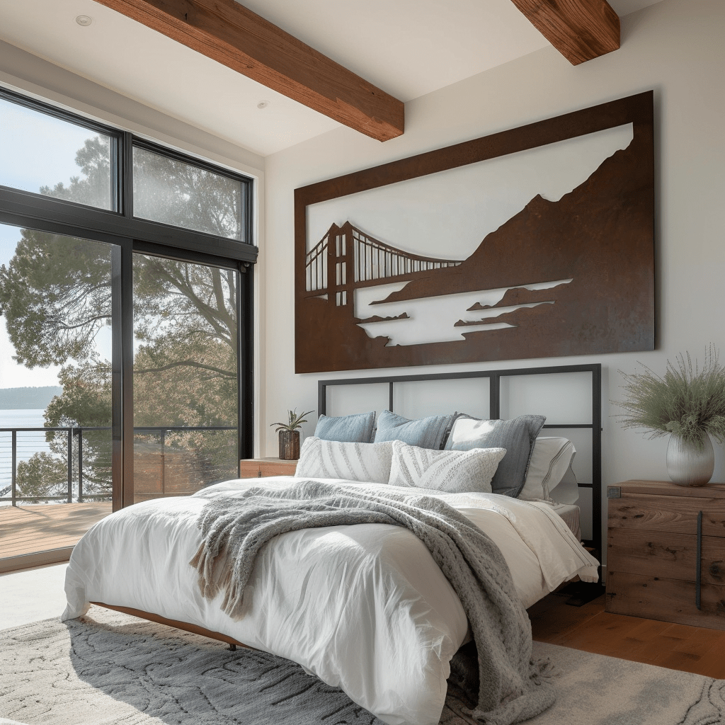The Bayline - Metal Wall Art - Anthem Classic