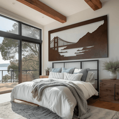 The Bayline - Metal Wall Art - Anthem Classic