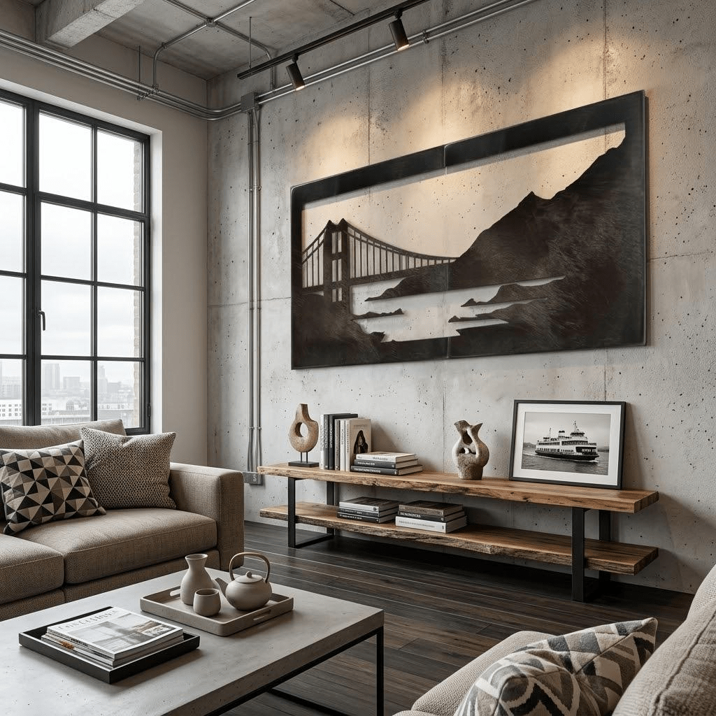 The Bayline - Metal Wall Art - Anthem Classic