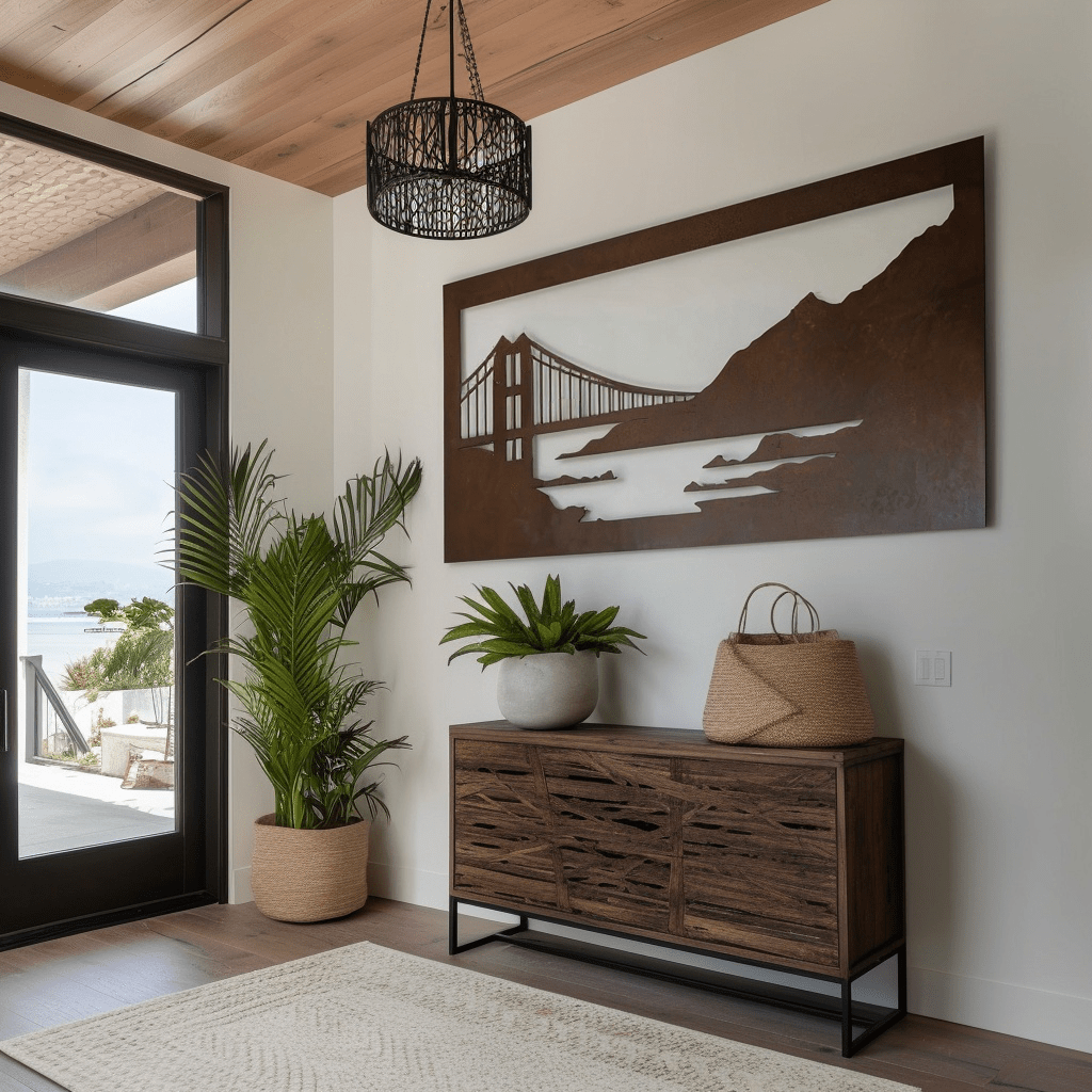The Bayline - Metal Wall Art - Anthem Classic