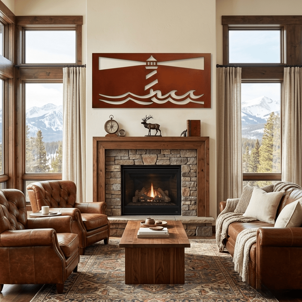 The Beacon - Metal Wall Art - Oxide - Anthem Classic