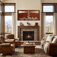The Beacon - Metal Wall Art - Oxide - Anthem Classic