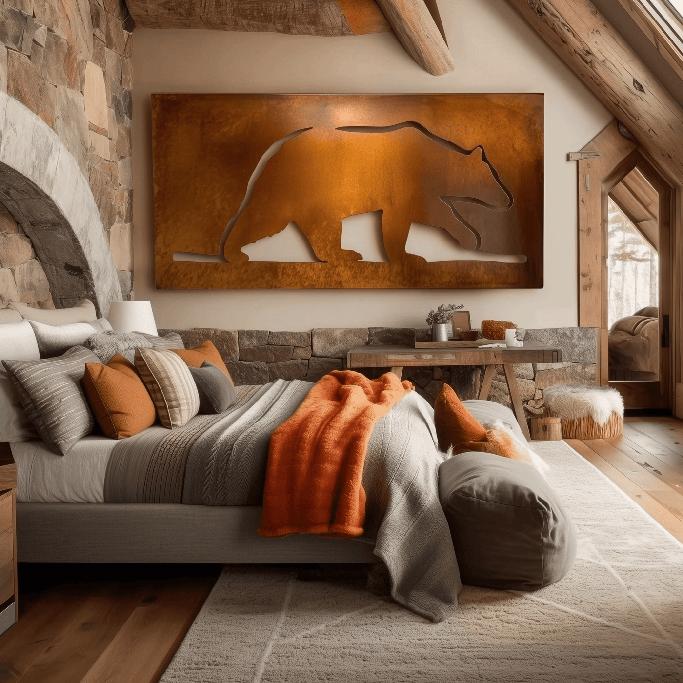 The Bear - Metal Wall Art - Anthem Classic