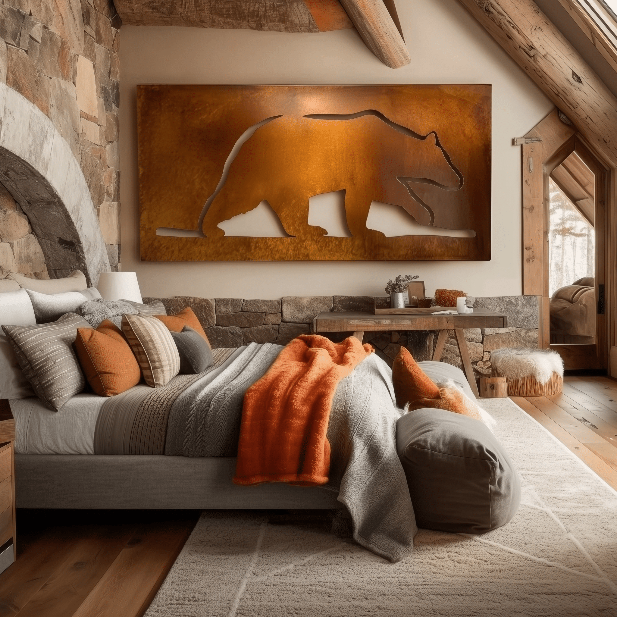 The Bear - Metal Wall Art - Anthem Classic