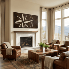 The Bearing - Metal Wall Art - Umber - Anthem Classic