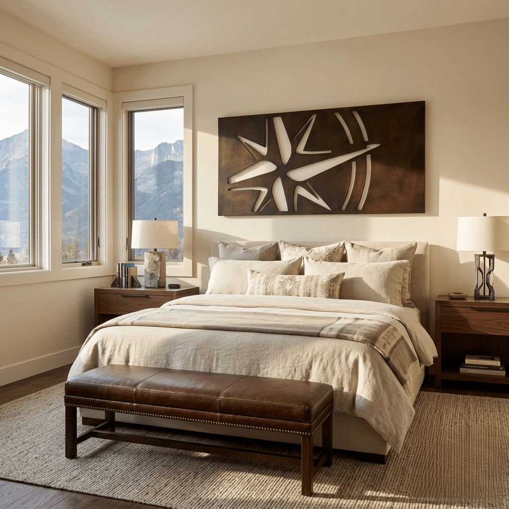 The Bearing - Metal Wall Art - Umber - Anthem Classic