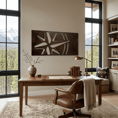 The Bearing - Metal Wall Art - Umber - Anthem Classic