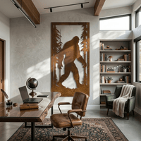 The Bigfoot - Metal Wall Art - Oxide
