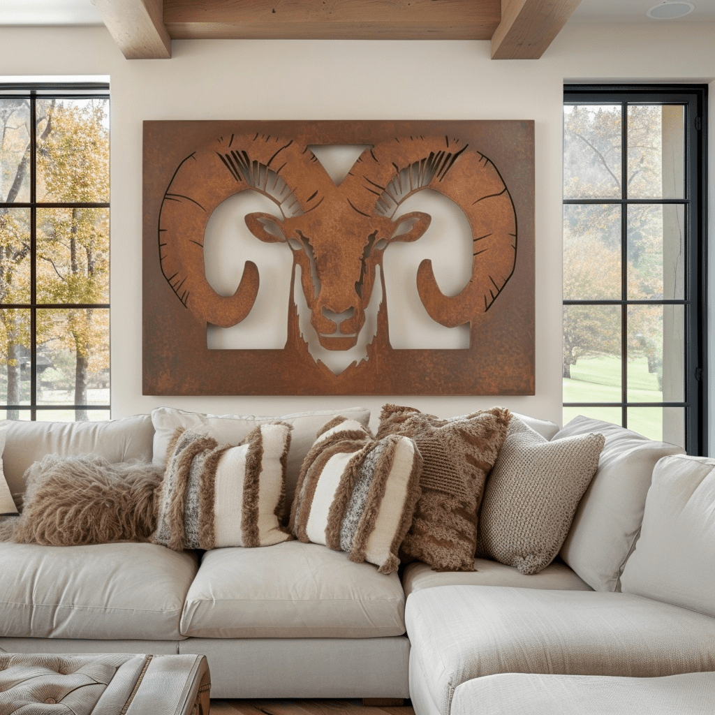 The Bighorn Sheep - Metal Wall Art - Anthem Classic