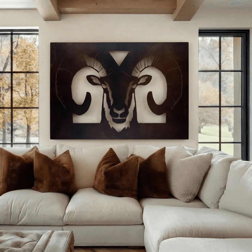 The Bighorn Sheep - Metal Wall Art - Anthem Classic
