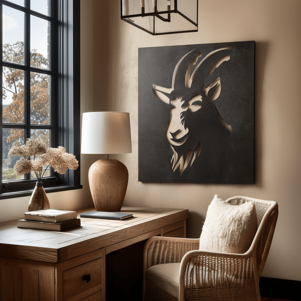 The Billy Goat - Metal Wall Art - Anthem Classic