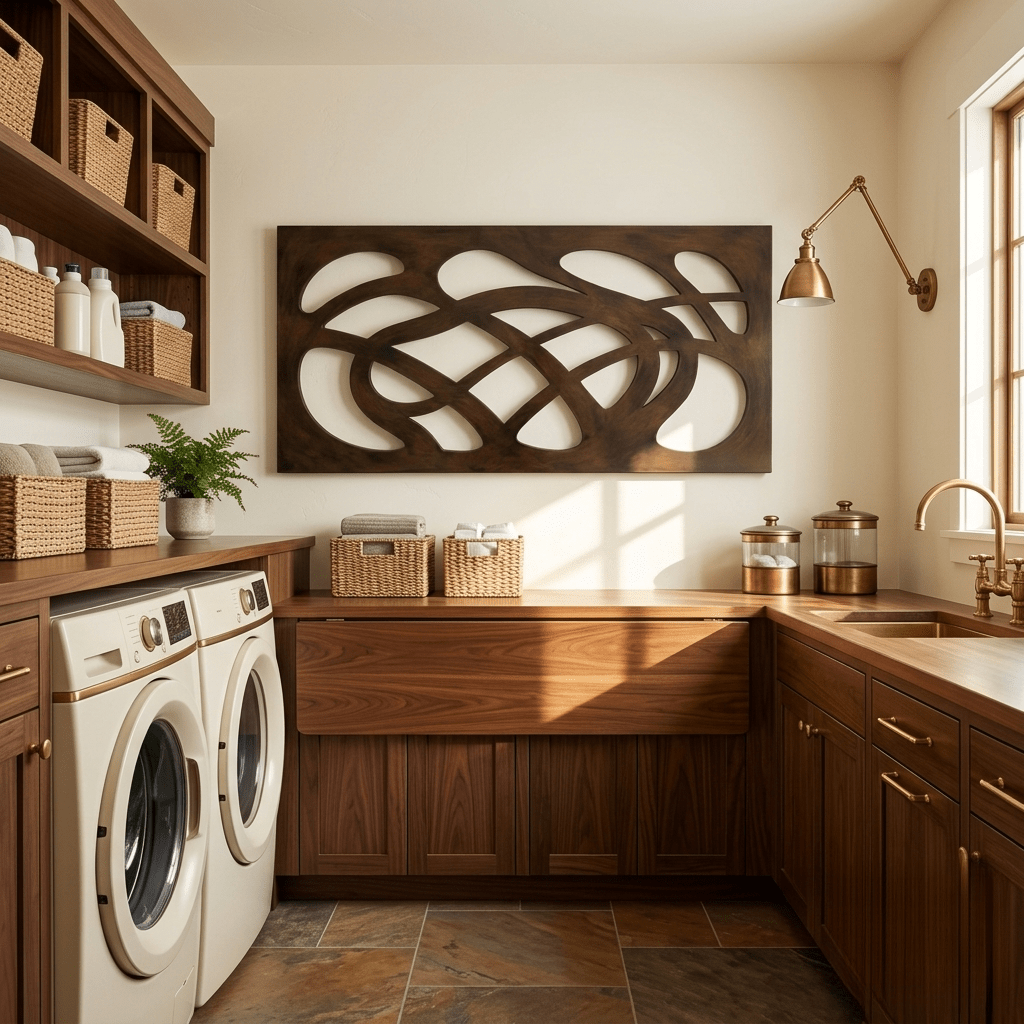 The Bioma - Metal Wall Art - Umber - Anthem Classic