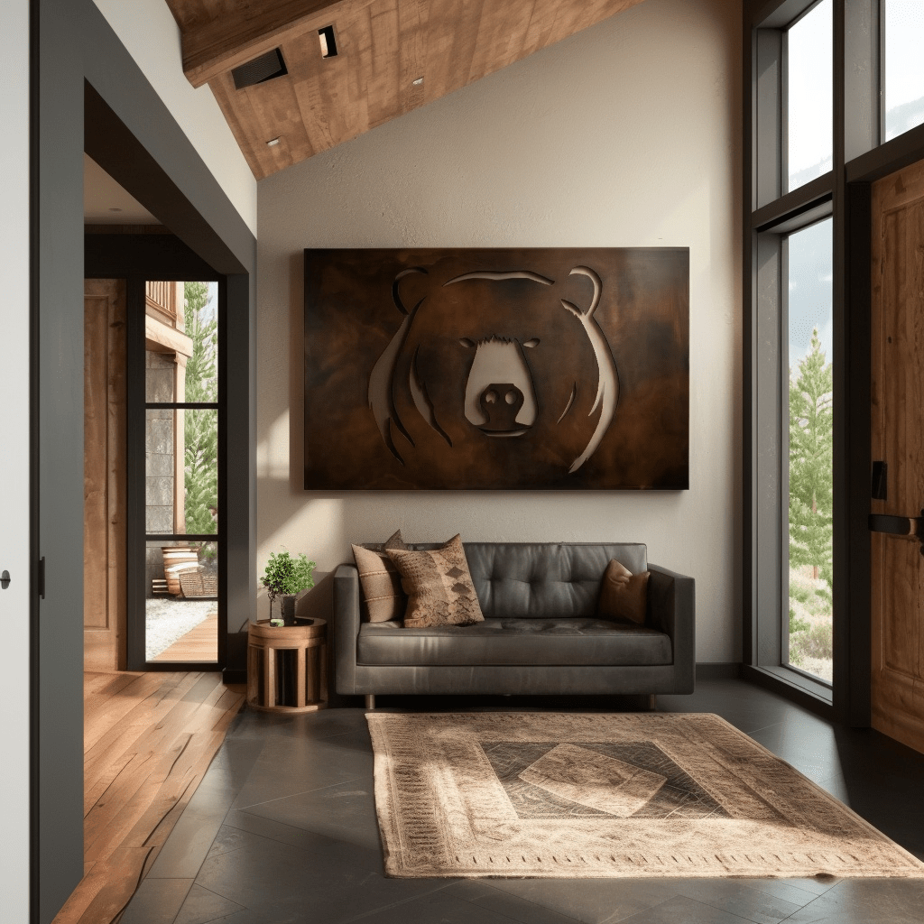 The Black Bear - Metal Wall Art - Anthem Classic