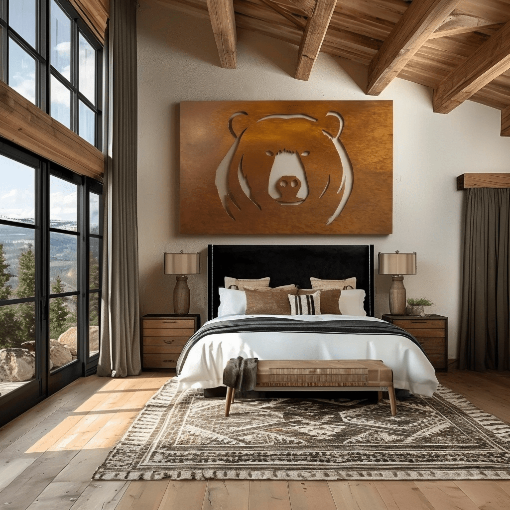 The Black Bear - Metal Wall Art - Anthem Classic